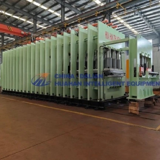 DLBD-1600*13600*1 Fabric Core Rubber Conveyor Belt Vulcanization Production Line
