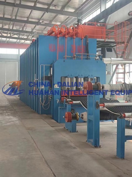 DLBS-1800*10600*1 Rubber Track Pad Vulcanization Production Line