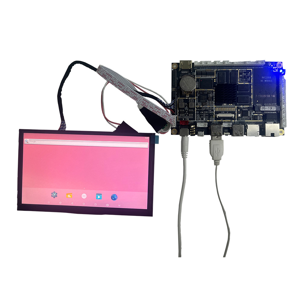 RK3288 7.0 Inch 1000 Nits High Brightness 1280*720P LVDS Interface TFT LCD Module Android Drive Board Assembly PCB Board