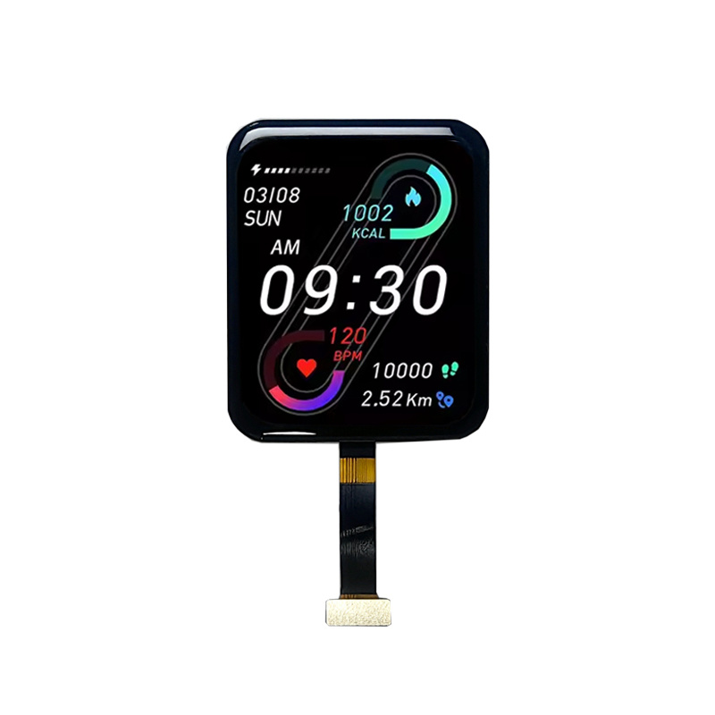 1.65 Inch 348X442 Amoled Display With Touch Screen