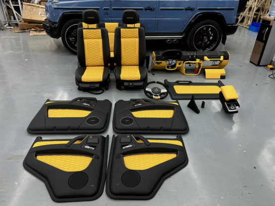 The Stunning G Class Brabus Interior