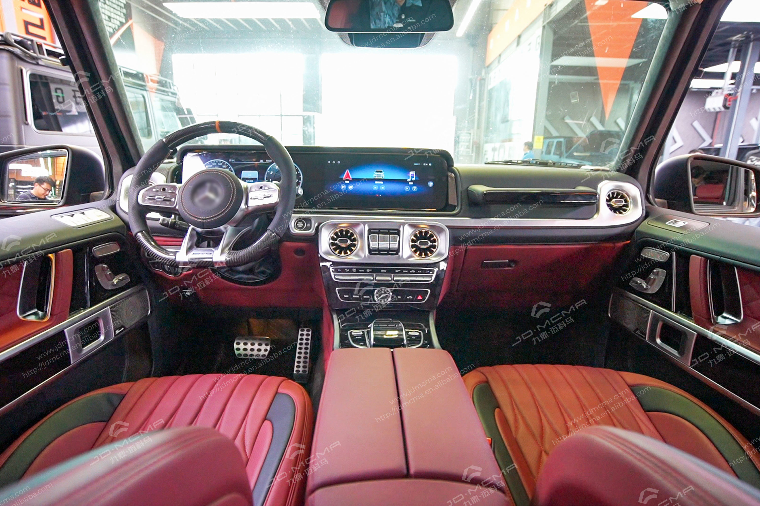mercedes g class w463 interior