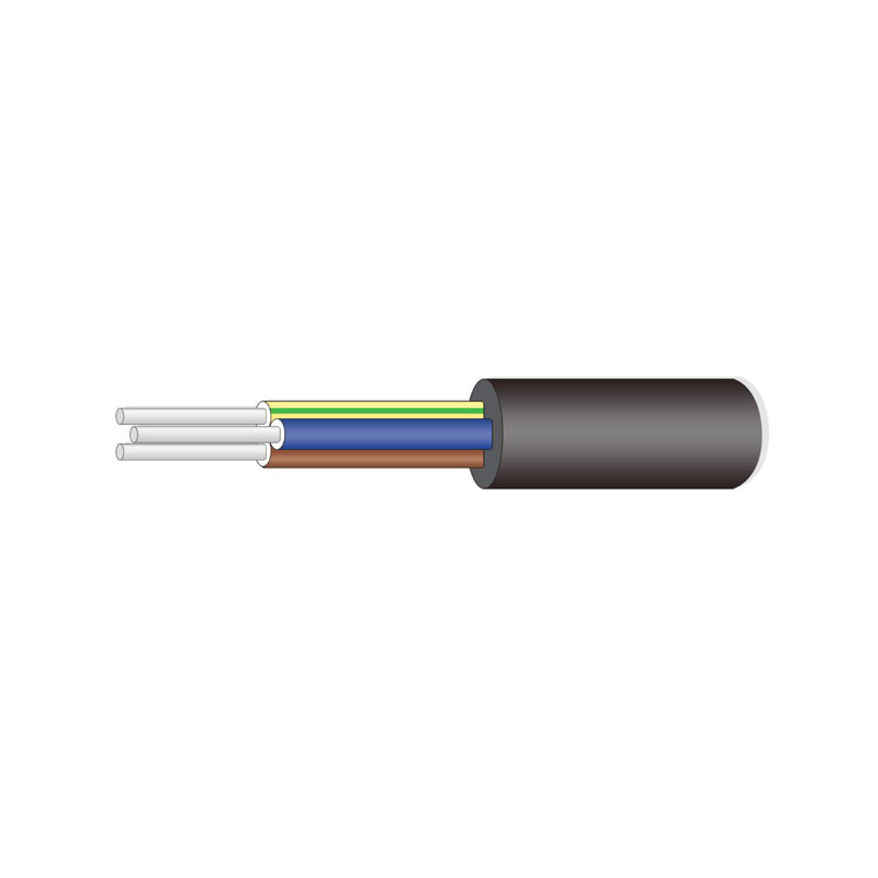 PVC insulated rubber sheathed cable