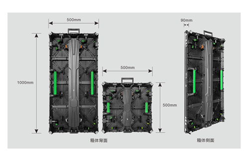 Indoor/outdoor full-color display screen