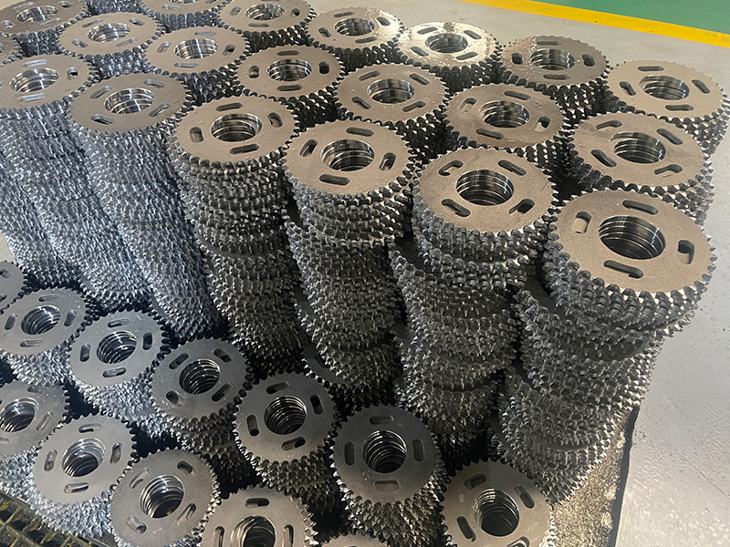 Industrial machinery gear application