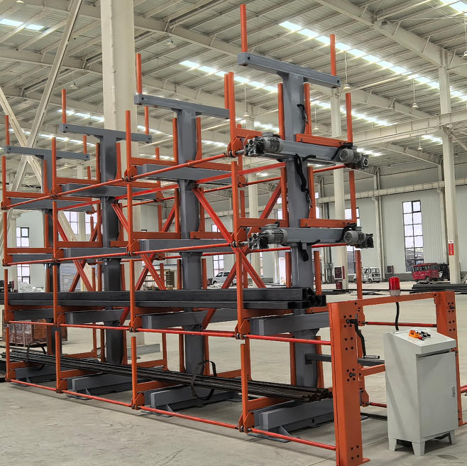 Roll Out Pipe Cantilever Racks