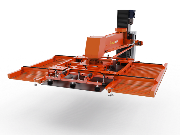 Loading and unloading cantilever manipulator