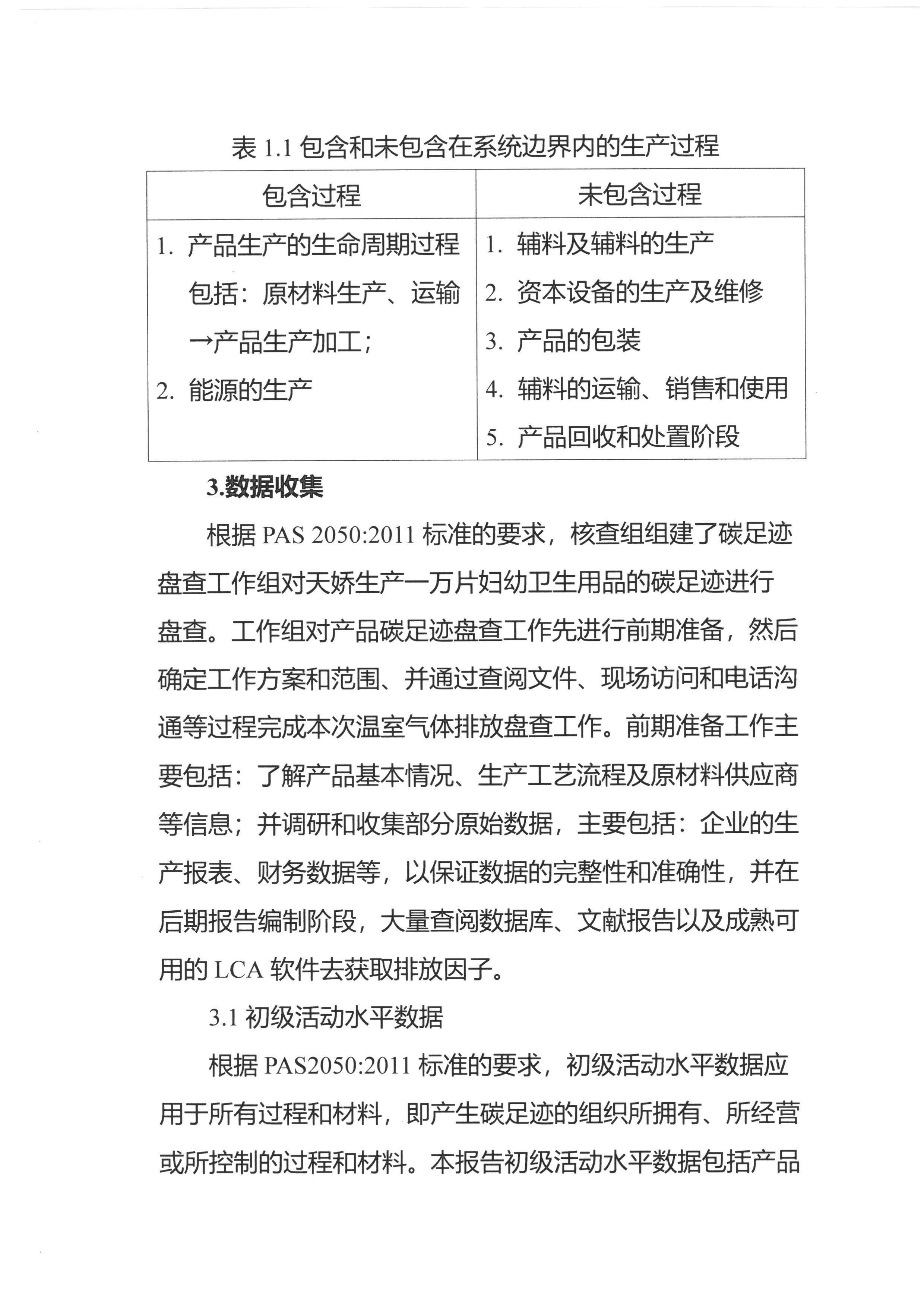 產(chǎn)品碳足跡報(bào)告