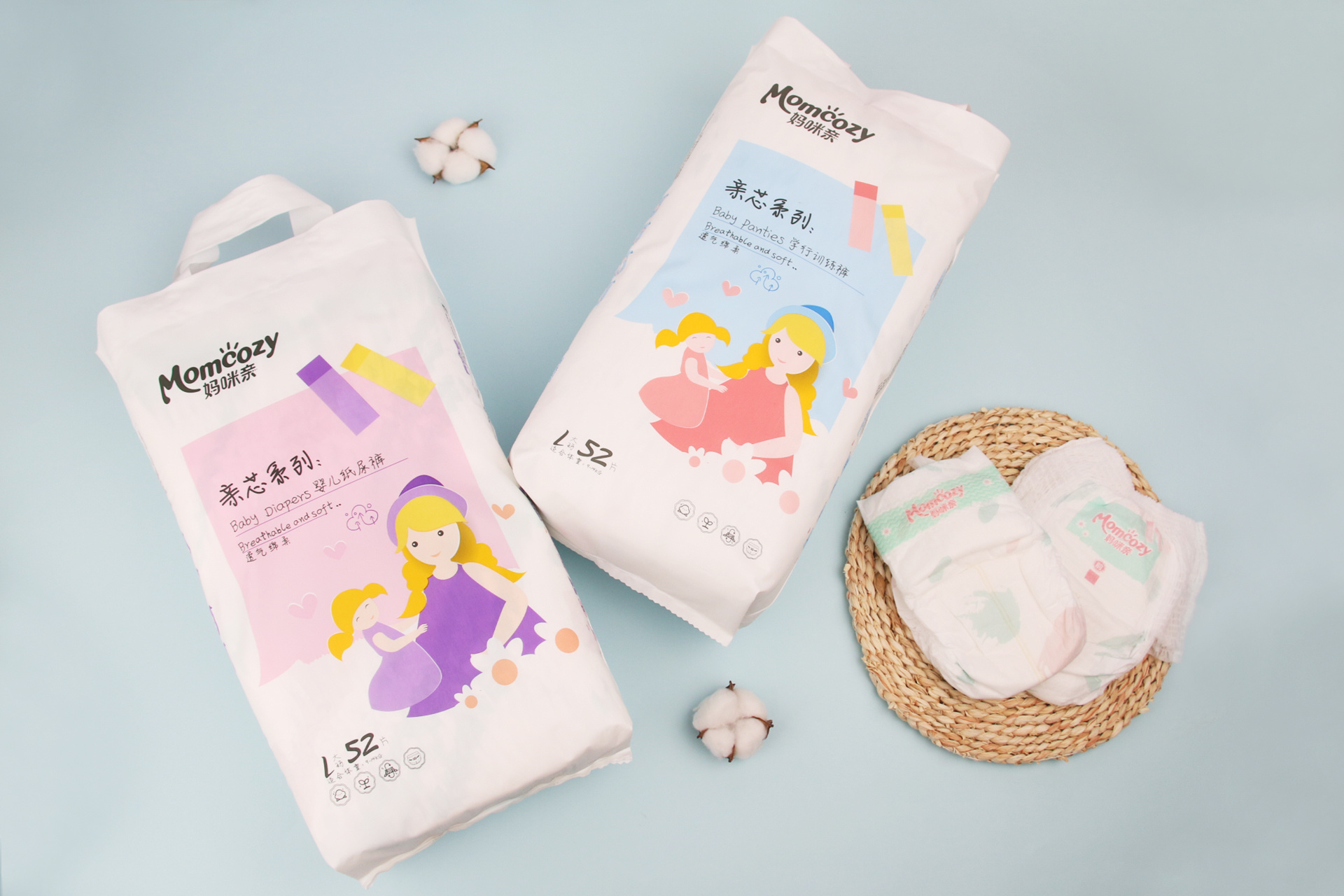 【新品上市】親膚用親芯·媽媽更放心！