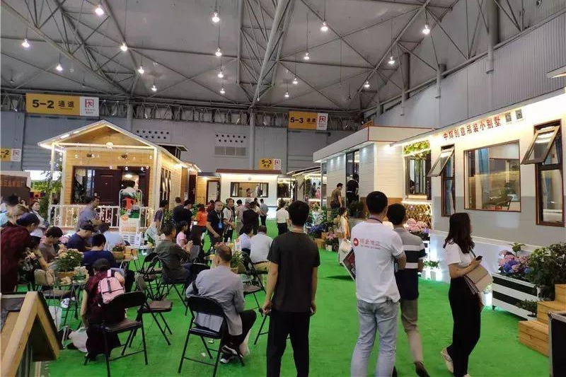 China Green Container Creative Villa Investment Promotion and New Product Release in chengdu railway station