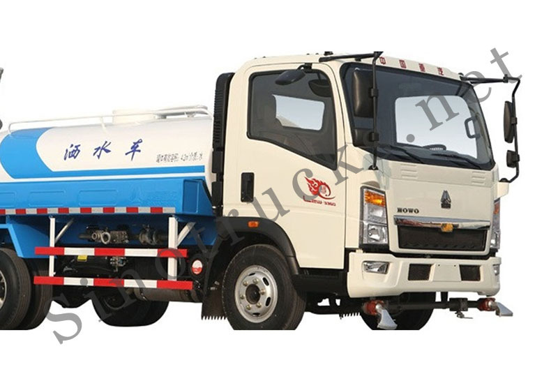 HOWO 4X2 Light Duty Small Water Truck