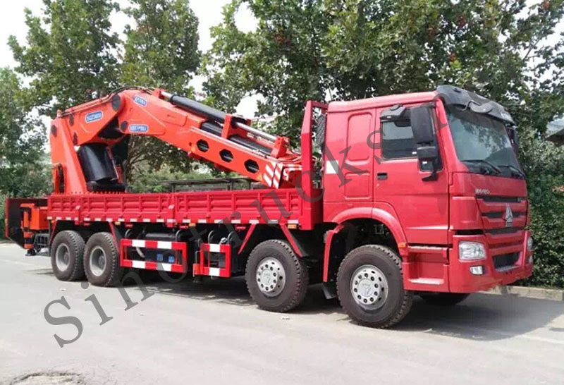 Crane truck
