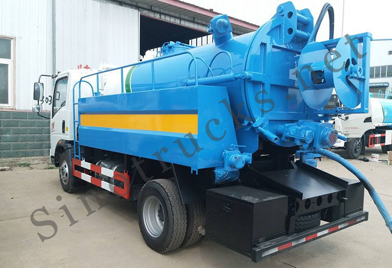 cheapest sewage suction truck
