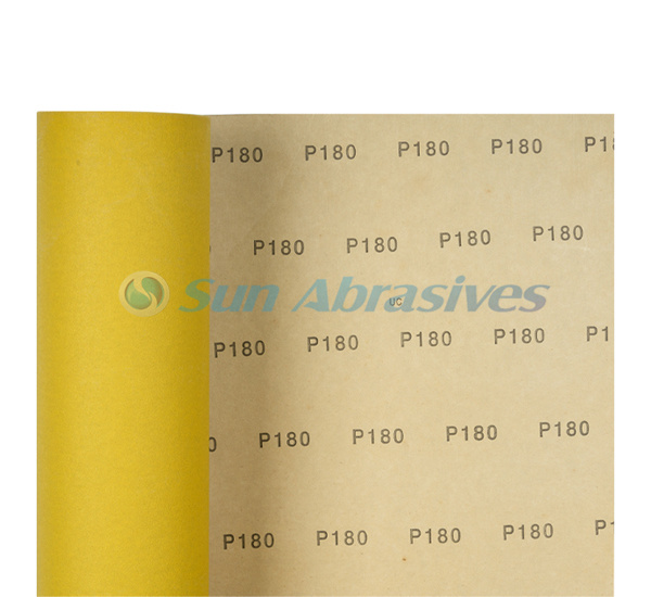 French Latex Paper Alox  DH85 Gold sand paper factory