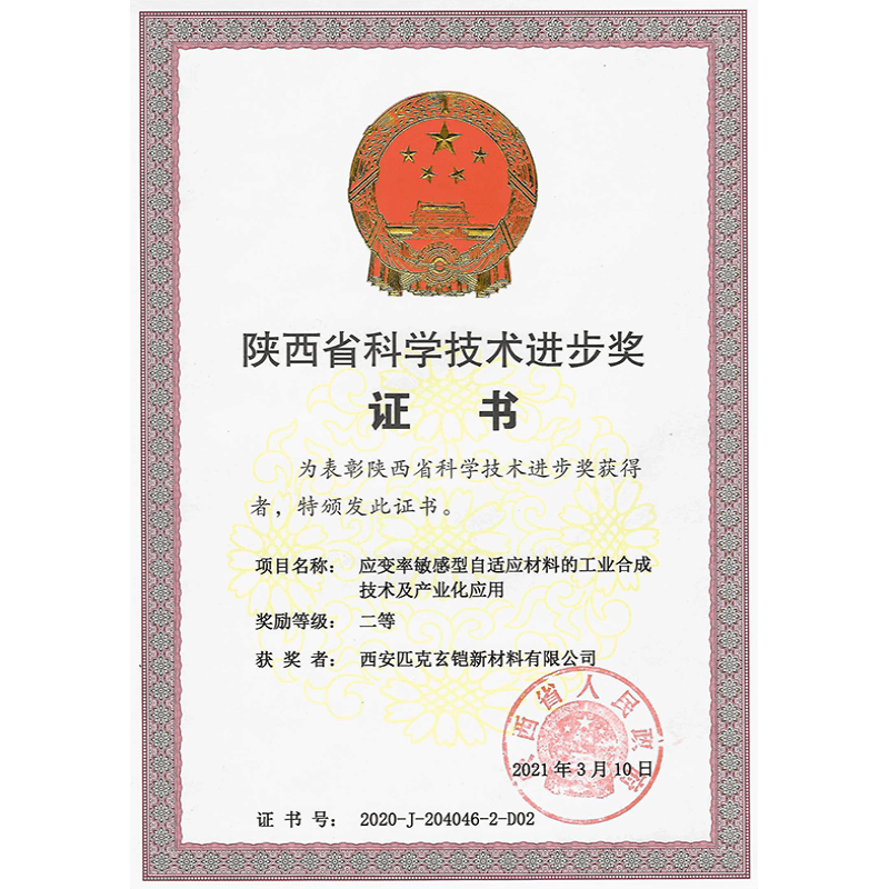 陜西省科學技術進步獎