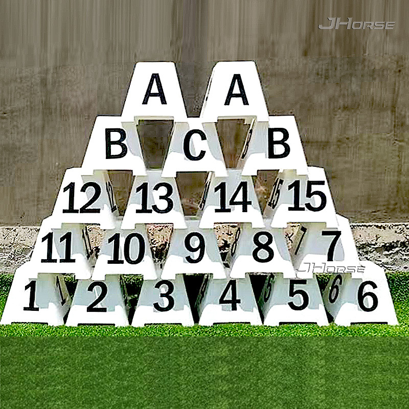 Dressage Arena Letter Cones & Number Markers