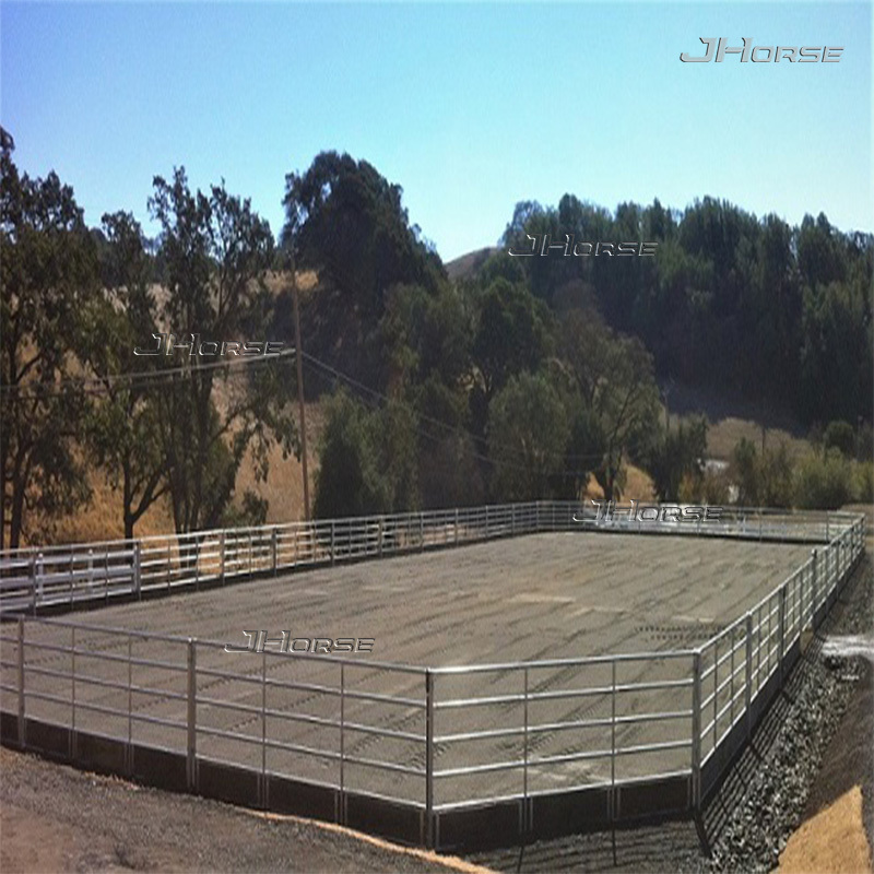 Heavy-Duty Metal Arena Fence