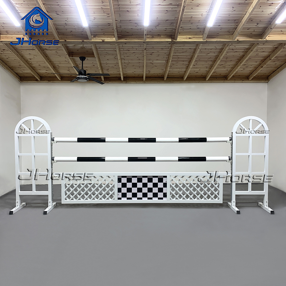 A02 JD-09 Blue & White Horse Jump Set