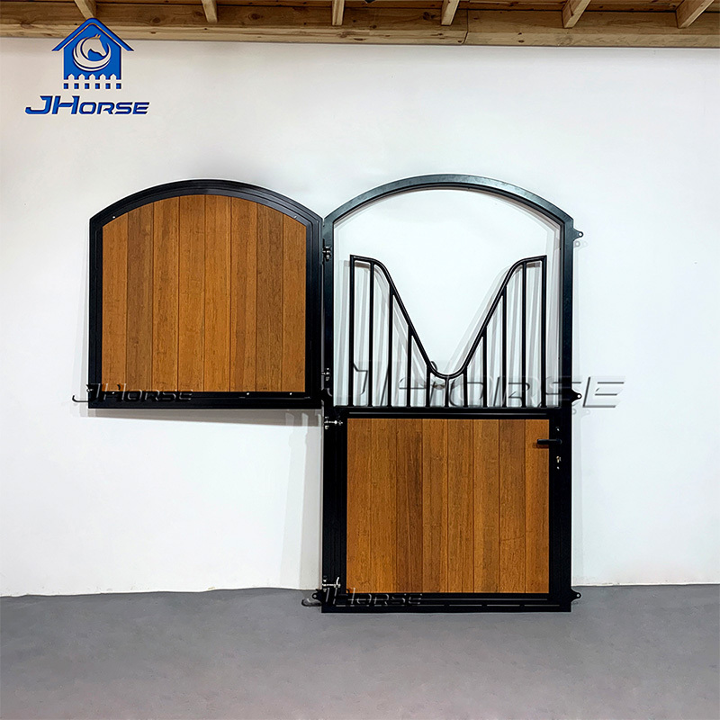 Arched Top Solid Wood Barn Door