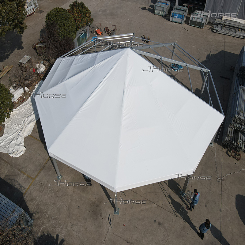 Fabric Tent Roof for Horse Walker and Round Pen
