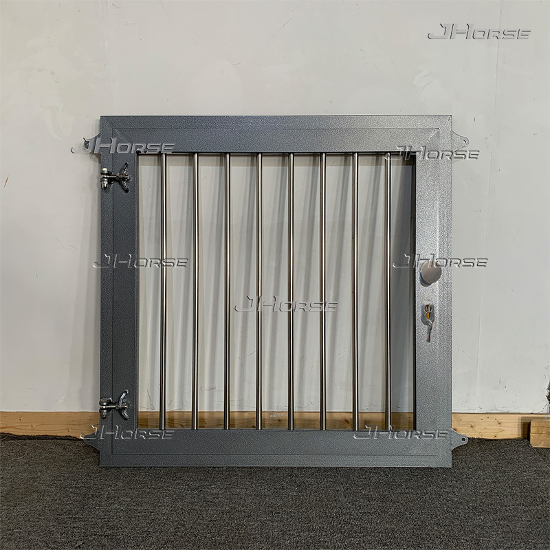 Stainless Steel Grid Barn Window with Tempered Glass
