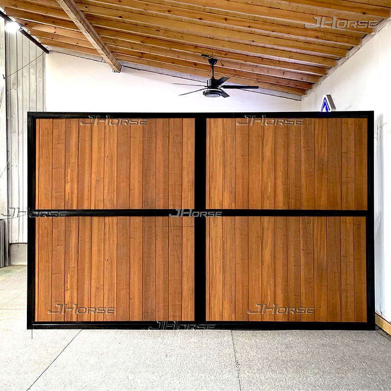 Full-Wood Solid Horse Stable Side Panel D-02