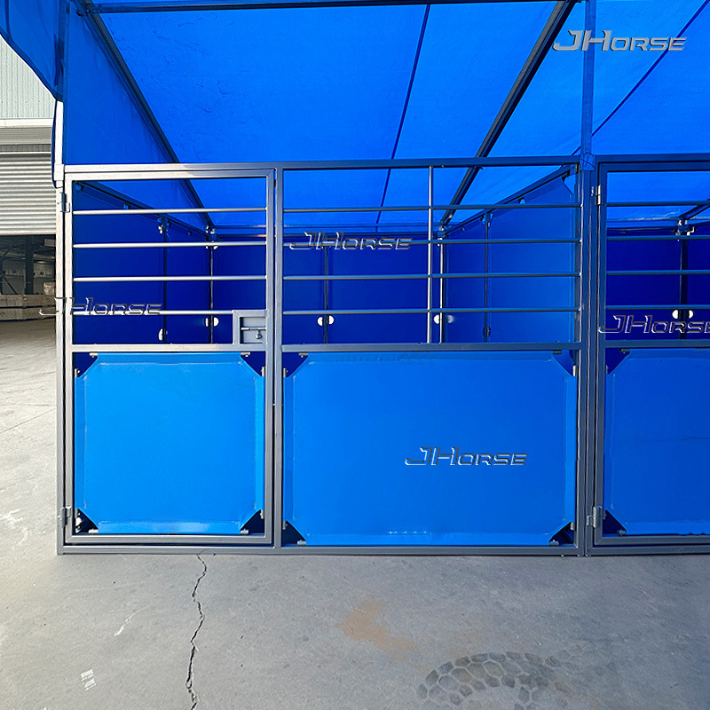 Vinyl Fabric Infill Expo Horse Stable
