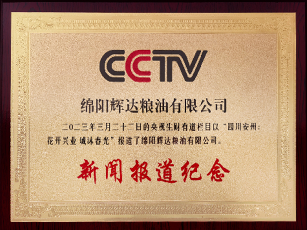 CCTV新聞報道紀(jì)念