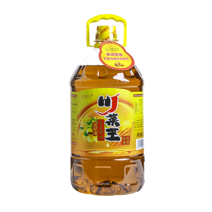 川菜王五星鮮榨菜籽油 5L