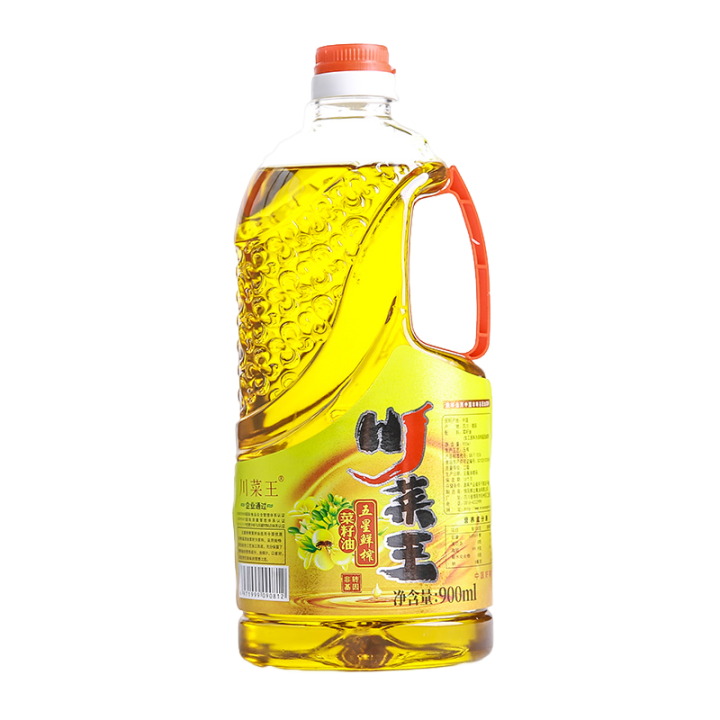 川菜王五星鮮榨菜籽油 900ml