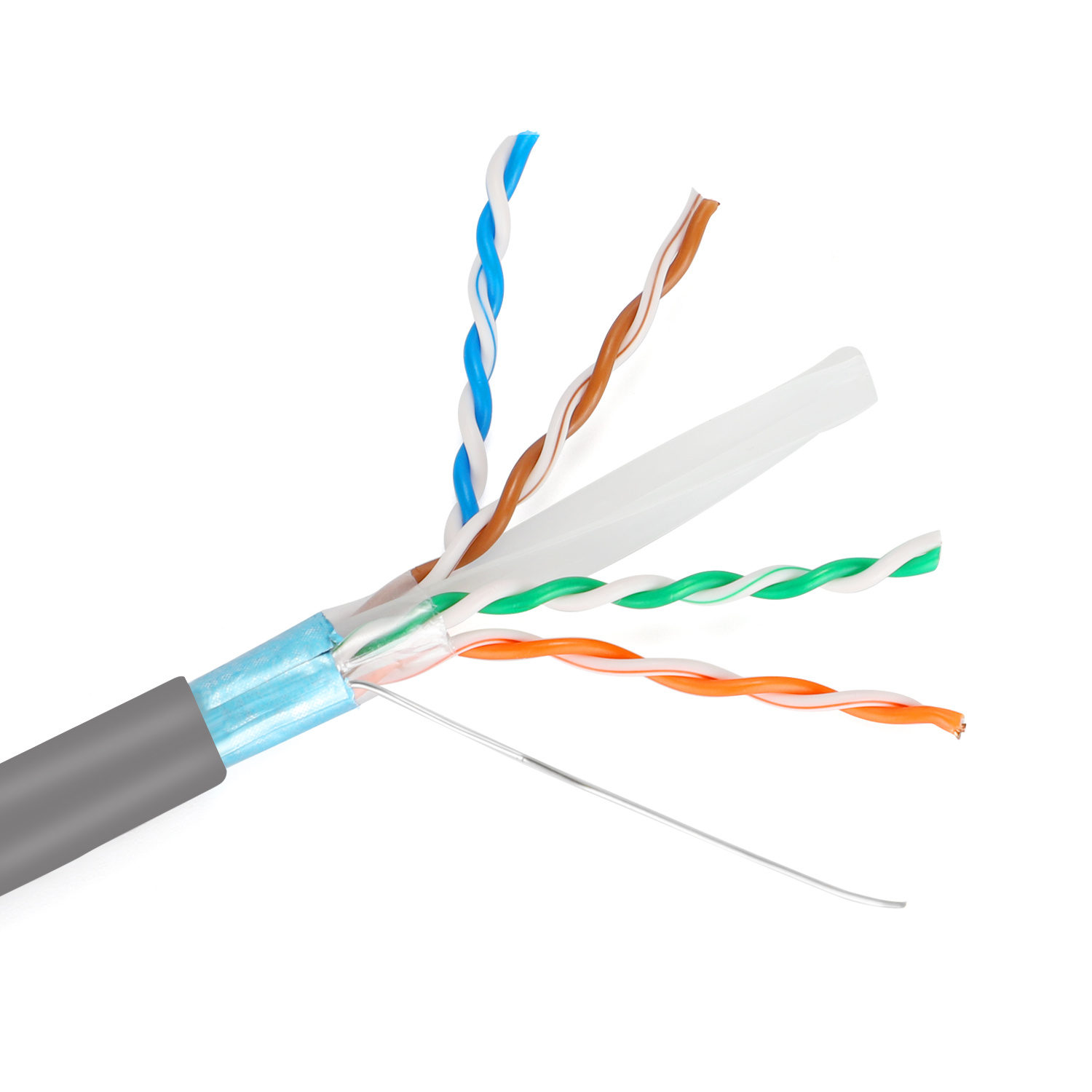 CAT 6a ftp 单股