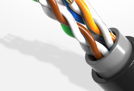 There are several ways to connect network cables