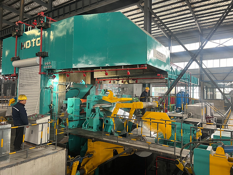 Laminadora en frío de cuatro rodillos