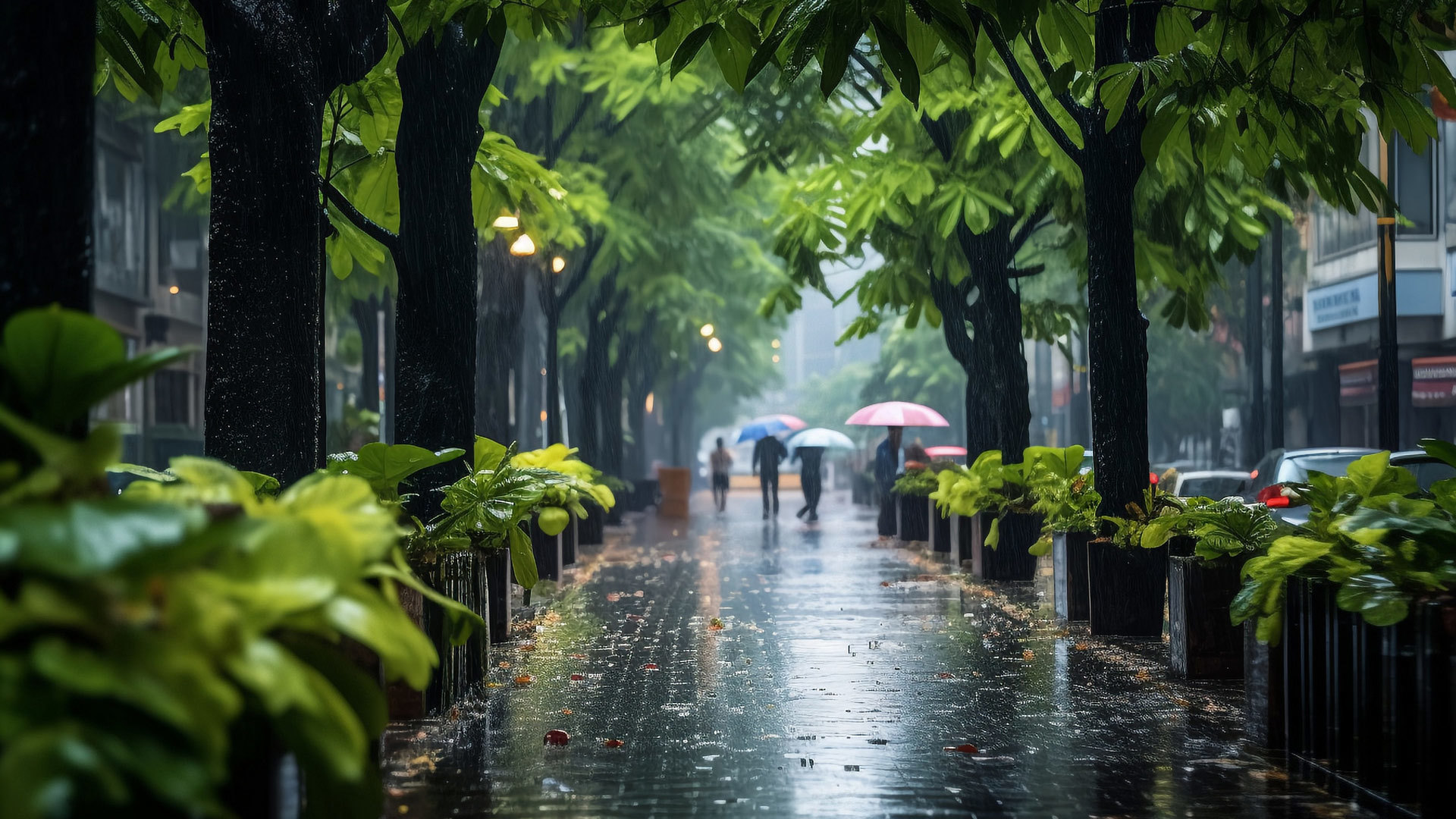 Make     every     drop     of     rain     benefit     humanity