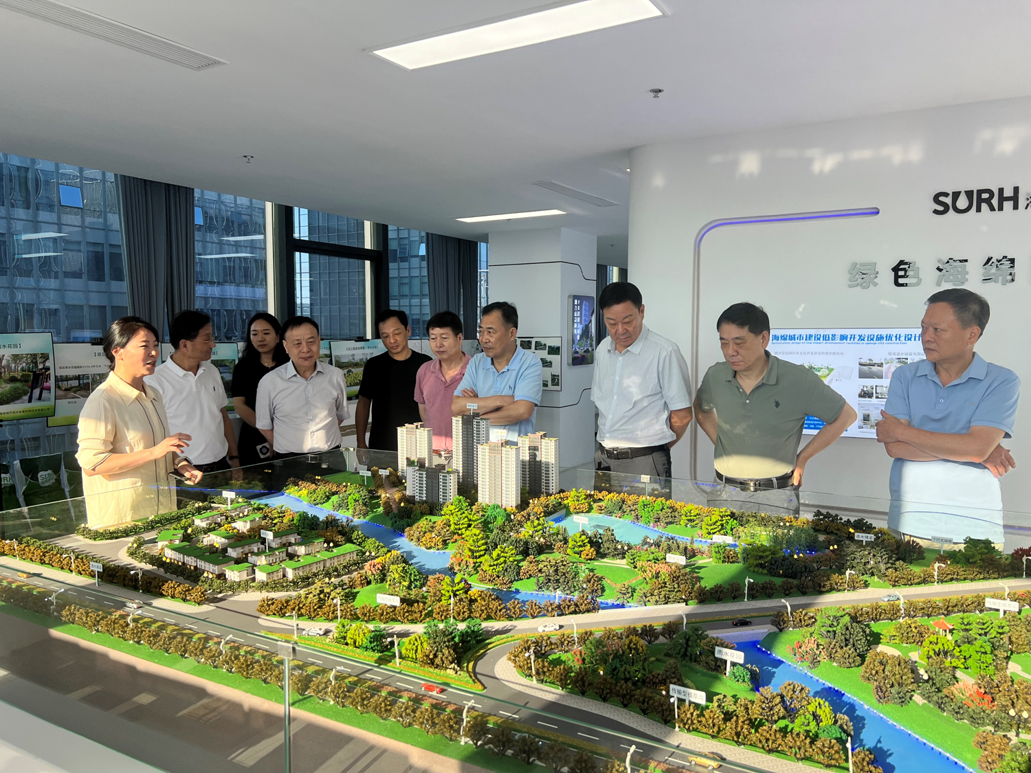 市/区二级老领导及专家莅临我司考察指导