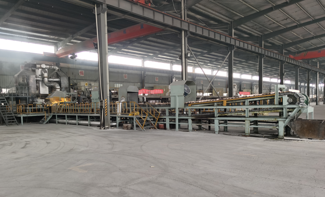 Aluminum ingot production line