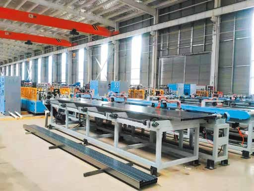 Automotive industry, lightweight steel, rectangular tube anti-collision beam, quenching system heating treatment production line