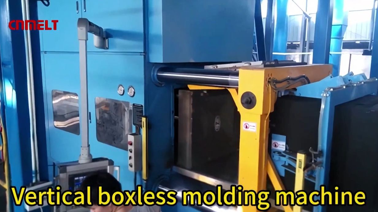 Vertical flaskless moulding machine: efficient, space-saving casting solution