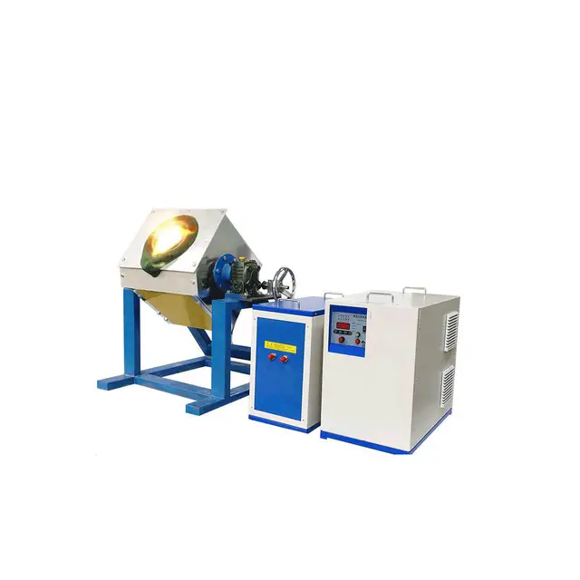 Induction crucible melting furnace