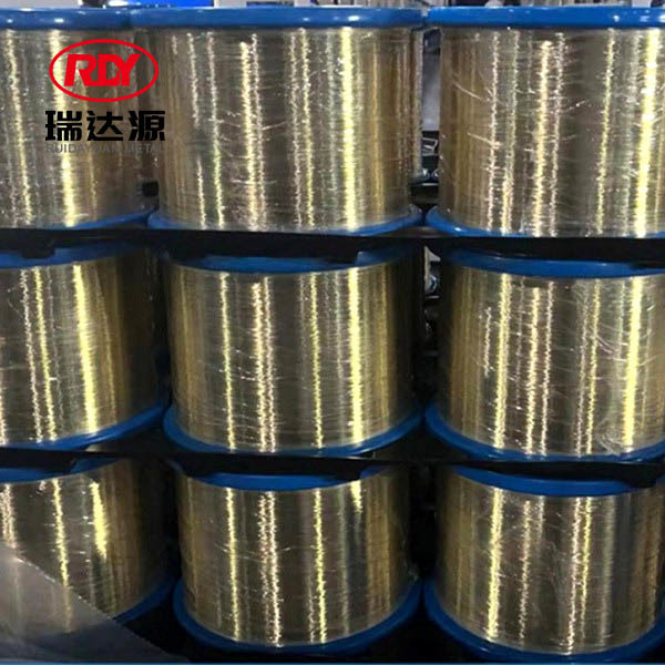 Finished  copper-coated steel wire