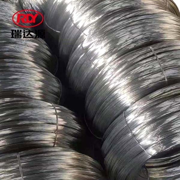 Galvanized spring steel wire