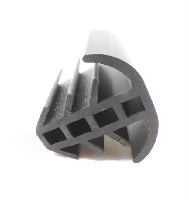 Photovoltaic panel EPDM film edge pressing and coding rubber strip, horizontal water channel rubber pad sealing strip