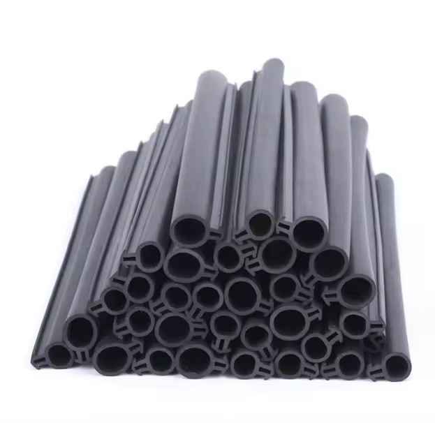 شريط جلدي للباب والنافذة من الألومنيوم من EPDM على شكل حرف O شريط إغلاق للنوافذ