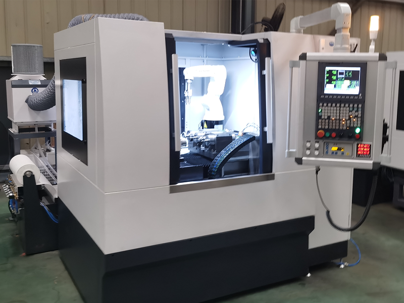 ZCS-QGM2030B5 microhole three grinding head ultra-precision ultrasonic air static pressure round CNC grinder