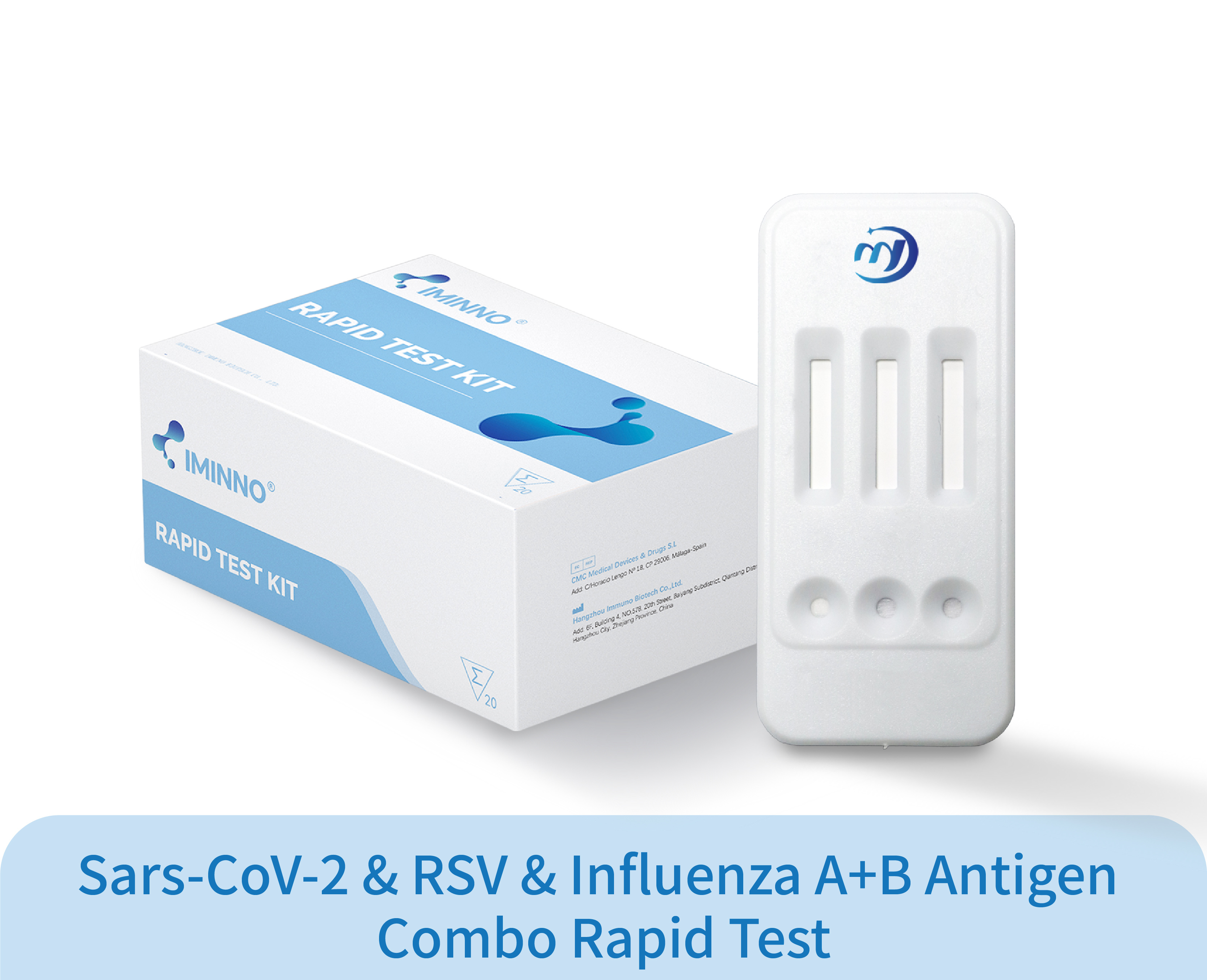 Sars-CoV-2 & RSV & Influenza A+B Antigen Combo Rapid Test Sars-CoV-2 & RSV & Influenza A+B Antigen Combo Rapid Test