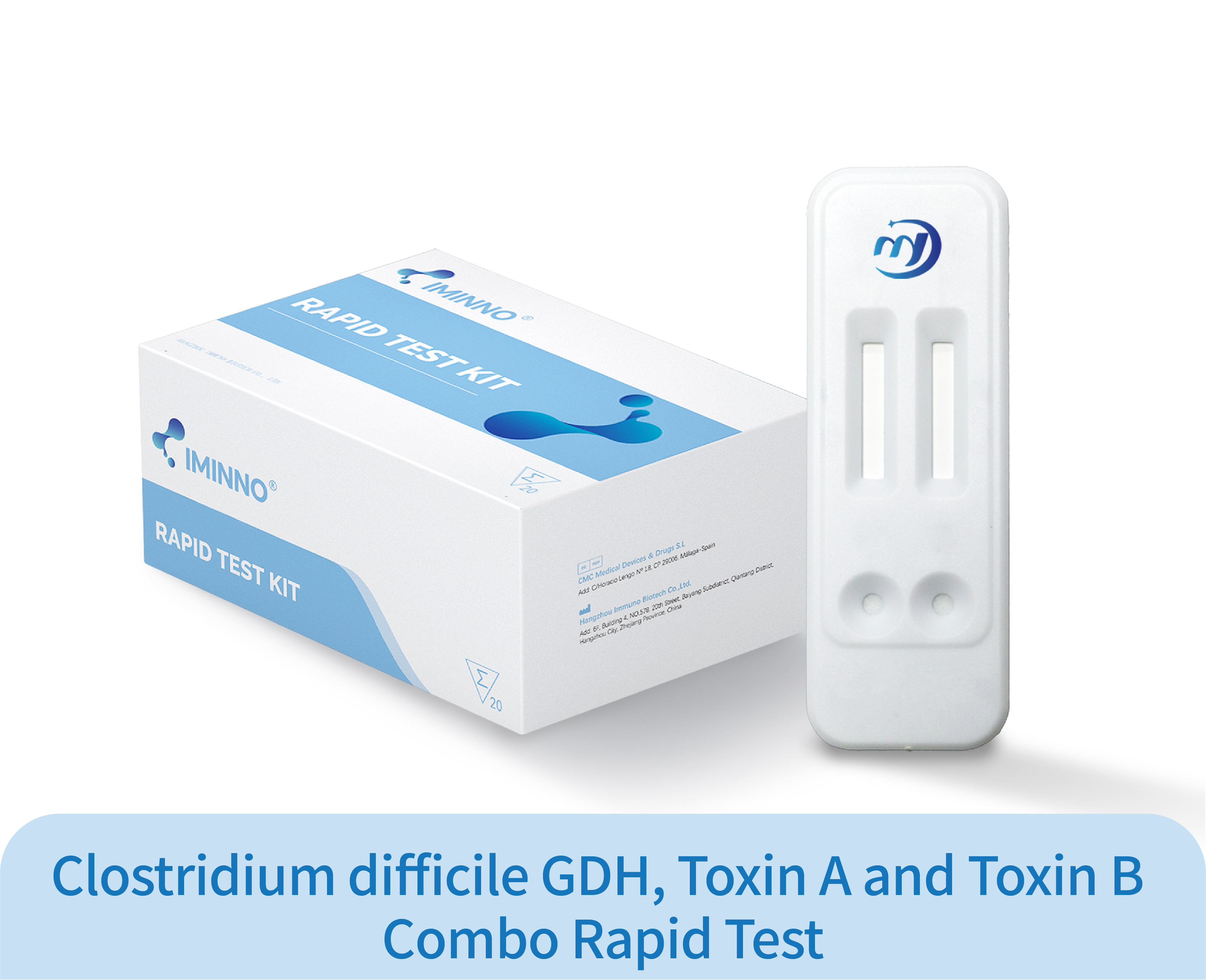 Clostridium difficile GDH, Toxin A and Toxin B Combo Rapid Test Clostridium difficile GDH, Toxin A and Toxin B Combo Rapid Test
