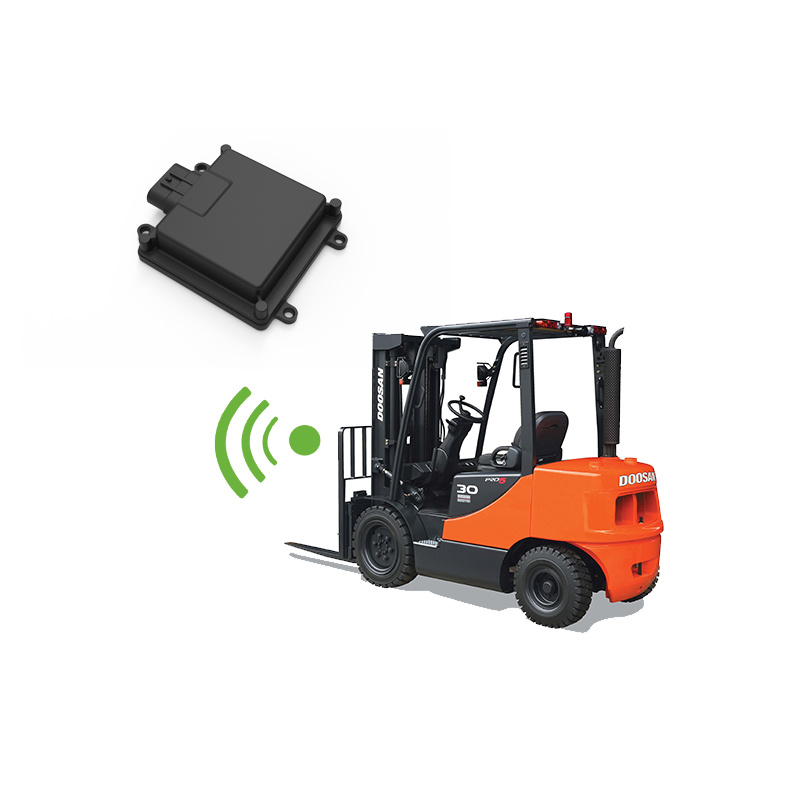 Forklift impact detection proximity sensor