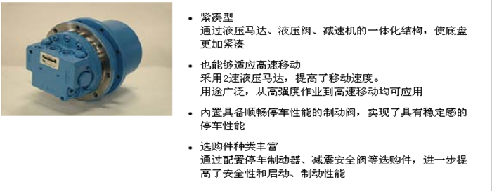 PHV系列 快速行走液壓馬達