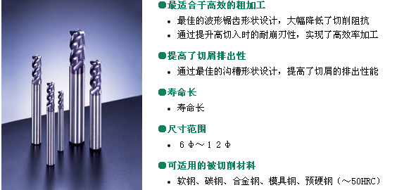 GS 銑刀粗加工 標準型