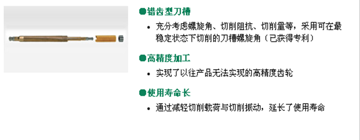 錯(cuò)齒型螺旋拉刀